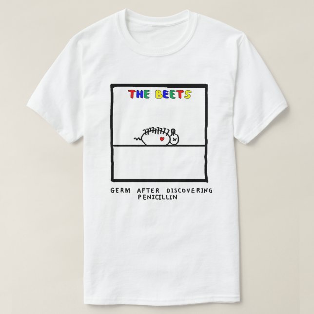 The Beets Germ Unisex Band T-Shirt (Design Front)