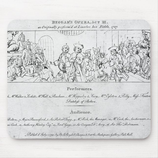 The Beggar's Opera' Mouse Pad (Front)