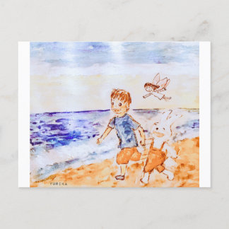 The Beginning of Adventure Postcard