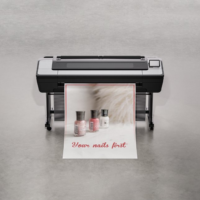 The beginning of your beauty starts from your nail poster (Creator Uploaded)