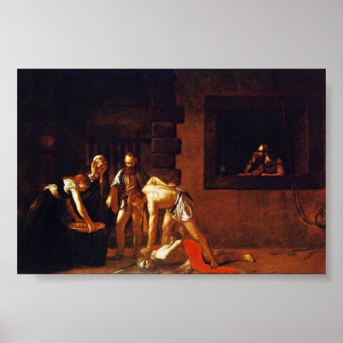 The Beheading Of John The Baptist For The Oratory Poster