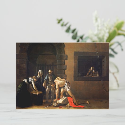 The Beheading of St John the Baptist by Caravaggio (Standing Front)
