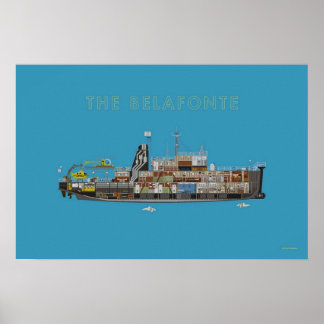 The Belafonte The Life Aquatic Poster