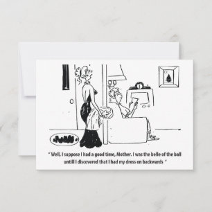 The Belle of the Ball, Funny Save The Date