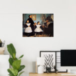 The Bellelli Family by Edgar Degas, Poster