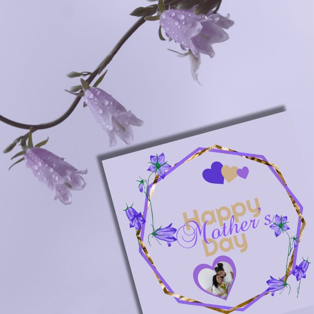 The bellflowers - Customizable Mother’s Day card (Creator Uploaded)
