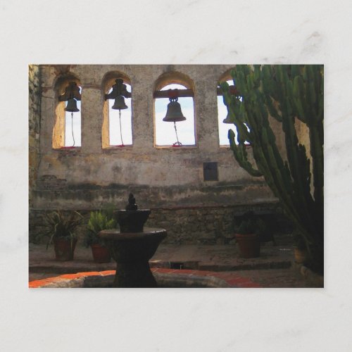 The Bells of San Juan Capistrano Postcard