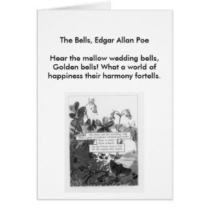 The Bells Poem Tells of a Wedding Cards