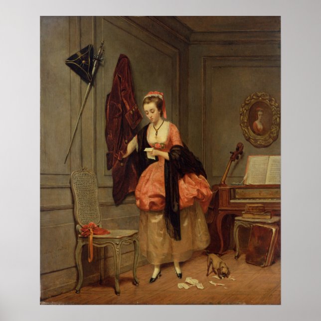 The Beloved Mistress, 1846 Poster (Front)