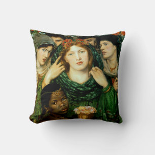 The Beloved (The Bride) Throw Pillow