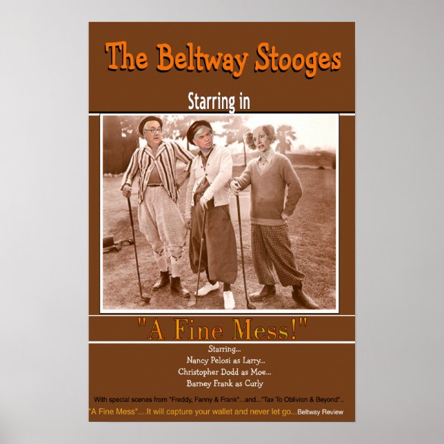 The Beltway Stooges Poster (Front)