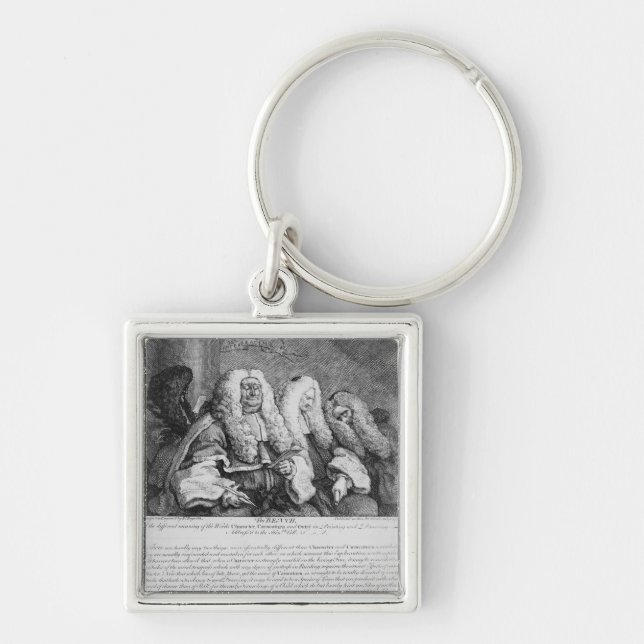 The Bench, 1758 Keychain (Front)