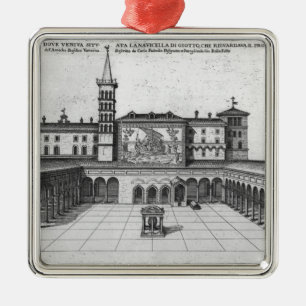 The Benediction Loggia of the Old Vatican Metal Ornament