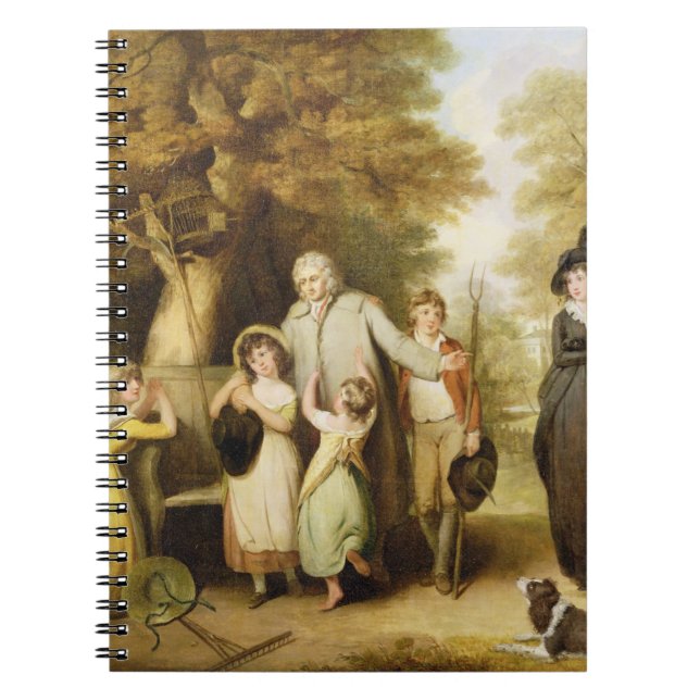 The Benevolent Heir or the Tenant Restored to his Notebook (Front)