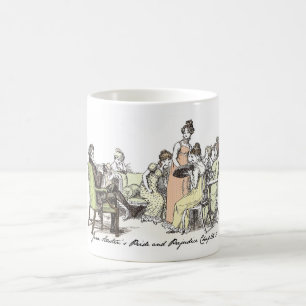 The Bennet Family - Jane Austen Pride & Prejudice Coffee Mug