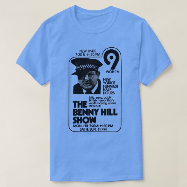 The Benny Hill Show T-Shirt (Design Front)