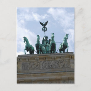 The Berlin Gate in City Center - Brandenburg Postcard