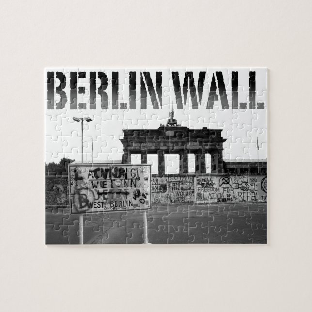 The Berlin Wall Germany 1989 - Pro Photo Jigsaw Puzzle (Horizontal)