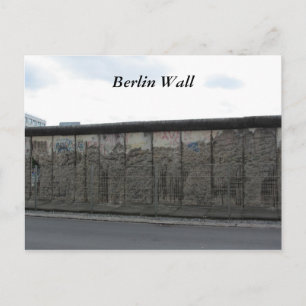 The Berlin Wall Postcard