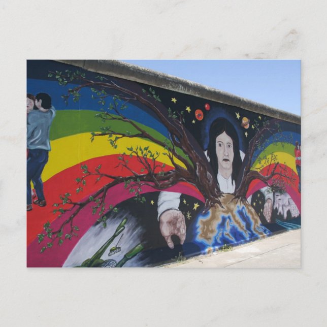 The Berlin Wall Postcard (Front)