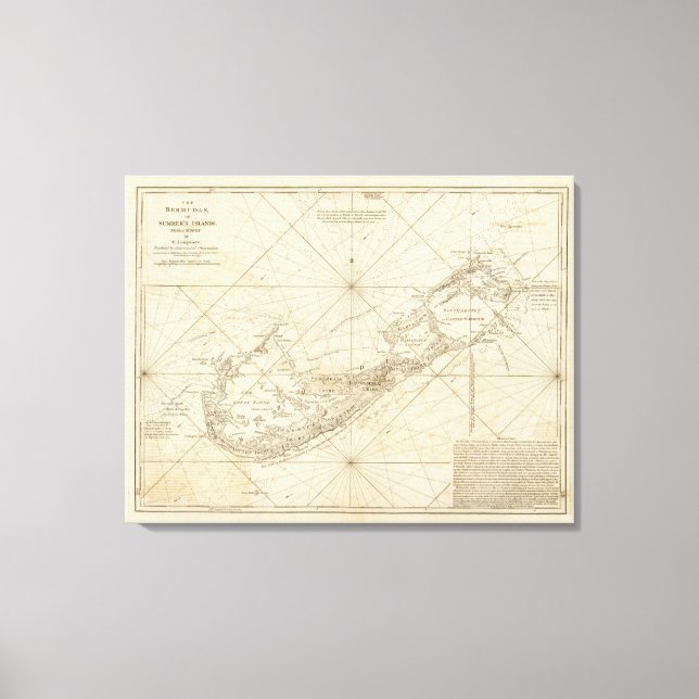 The Bermudas or Summer's Islands Canvas Print (Front)