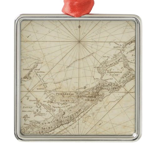 The Bermudas or Summer's Islands Metal Ornament