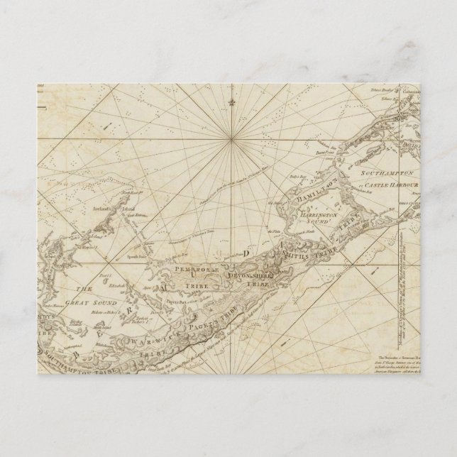 The Bermudas or Summer's Islands Postcard (Front)