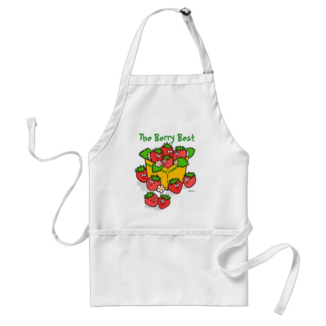 The Berry Best Adult Apron (Front)