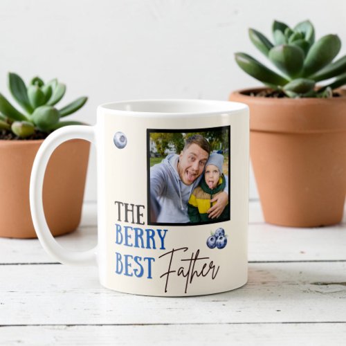The Berry Best Father Photo Mug