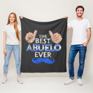 The Best Abuelo Ever Fleece Blanket