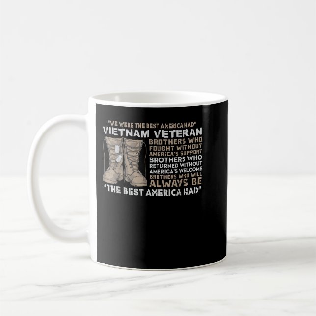 The Best America Had Vietnam Veteran  Coffee Mug (Left)