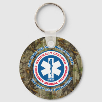 The Best are EMTs, the Rest are Firefighters Keychain
