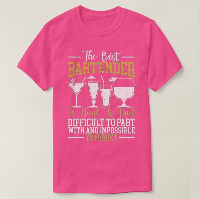The best Bartender T-Shirt (Design Front)