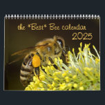 The Best Bee Calendar 2025 w/Photos & Descriptions<br><div class="desc">This is a 2025 calendar for all bee lovers, both honeybee and bumble bee. I've included the best public domain photographs I could find. A few really close macro shots will amaze you. Featured are bees doing what they do best: collecting pollen, communicating, drinking, and just buzzing around. Enjoy! ......</div>