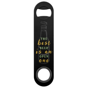 The Best Beer Is An Open One Personalized Bar Key