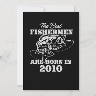 The best birthday gift for 2010s Fisherman Fishing Invitation