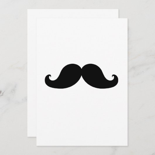 THE BEST BLACK MUSTACHE (Front/Back)