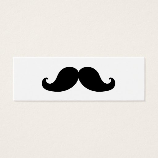 Customizable THE BEST BLACK MUSTACHE BUSINESS CARD TEMPLATES