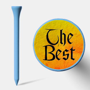 The Best blue golf tee top