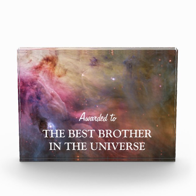 The best brother in the universe AWARD (Front)