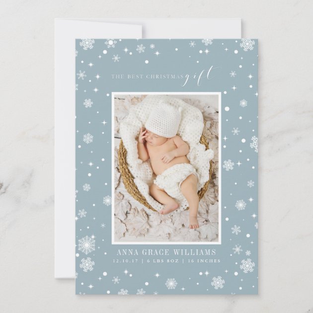 The Best Christmas Gift Newborn Photo Cards