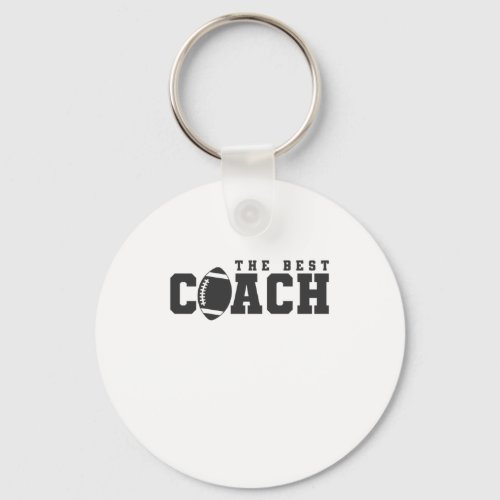 The Best Coach Football Spiel Amerika Sport Keychain