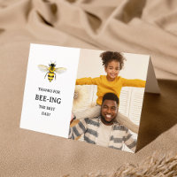 The Best Dad | Cute Bee and Photo Father's Day