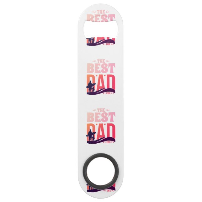The Best Dad Ever Bar Key (Front)