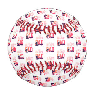 The Best Dad Ever Baseball