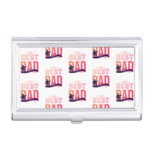 The Best Dad Ever Business Card Case