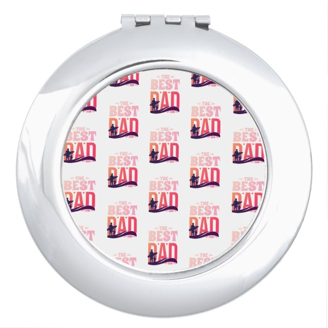 The Best Dad Ever Compact Mirror (Front)