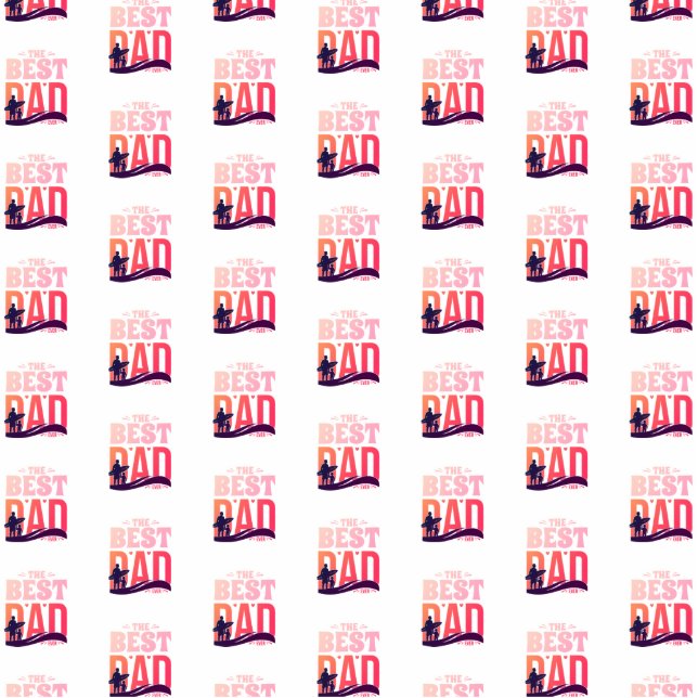 The Best Dad Ever Cutout (Front)