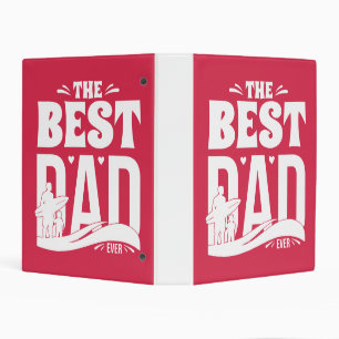 The Best Dad Ever - Father & Child Mini Binder