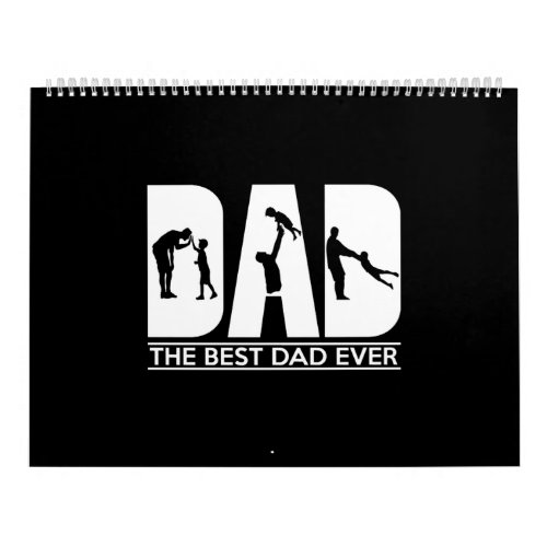 The Best Dad Ever _ Fathers day daddy gift Calendar
